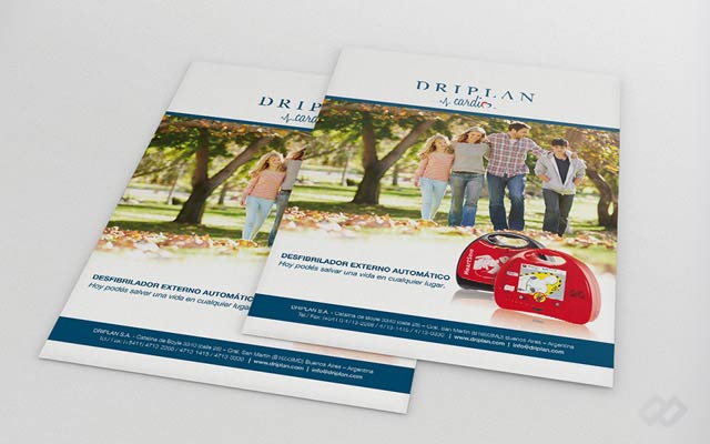 Diseño de Flyer sobre equipo rcp