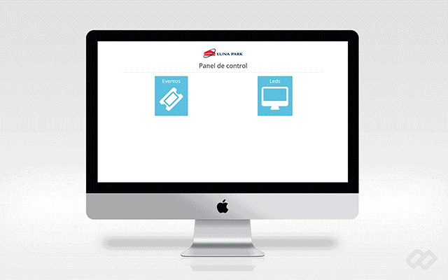 Cartelera digital para boleteria de estadio