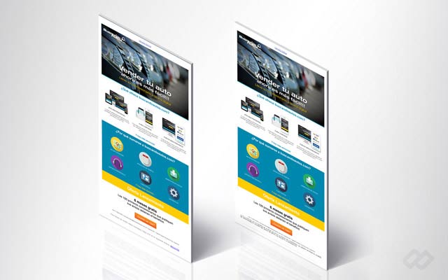 Diseño de newsletter promocional y novedades.